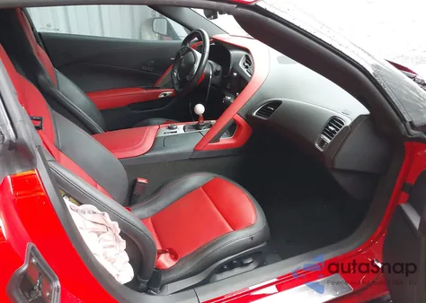 2017 Chevrolet Corvette Z06 z USA, uszkodzony, nr VIN 1G1YR2D69H5602468